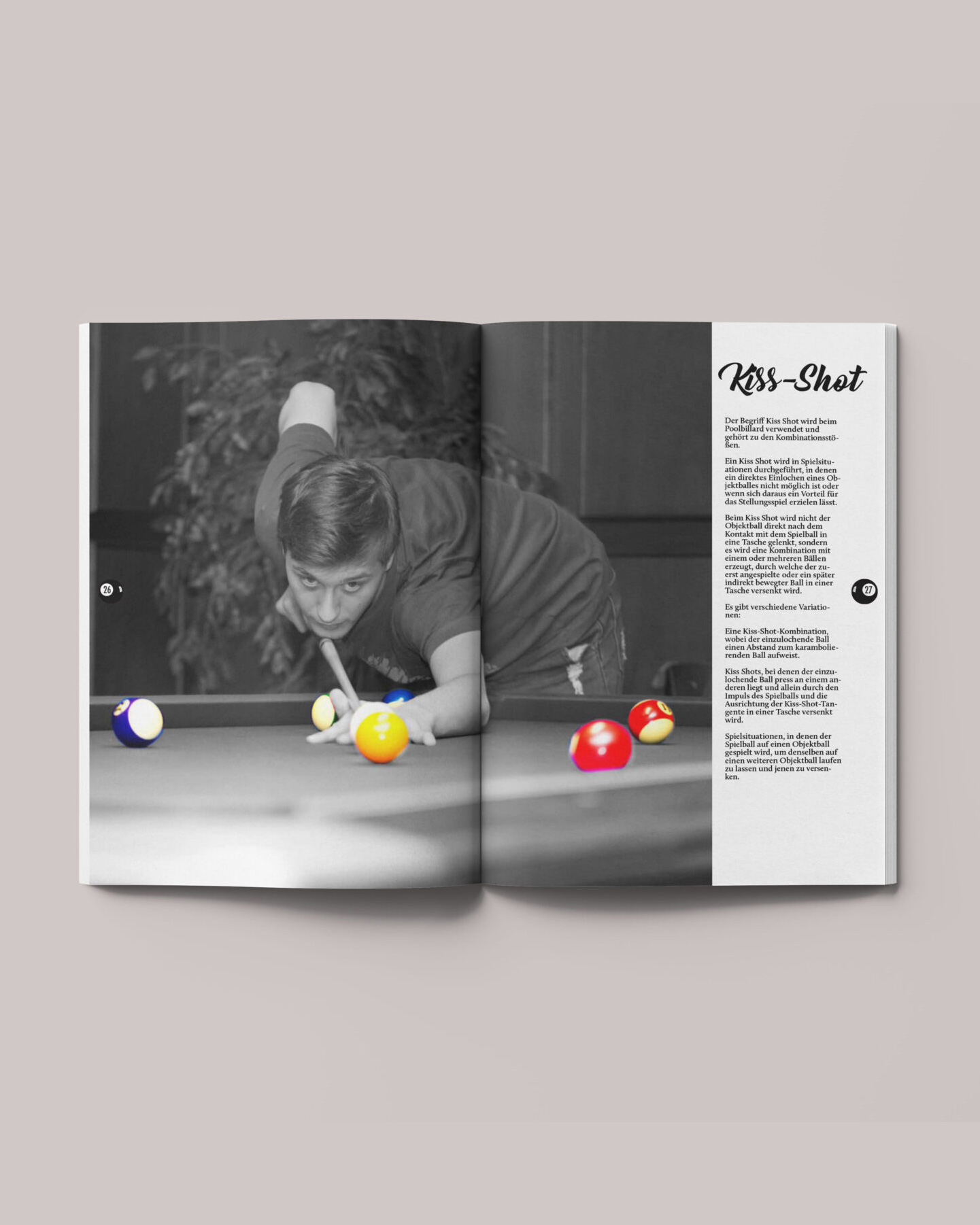 Editorial Design Billard Magazin